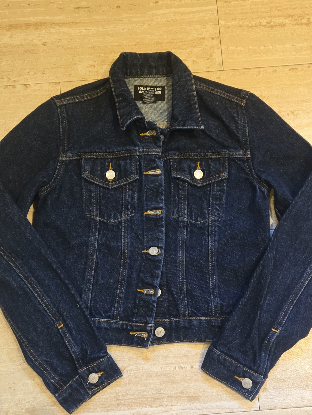 Polo Jeans Co. Ralph Lauren Dark Blue Denim Jacket